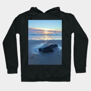 The Big Strand Islay Beach Print Hoodie